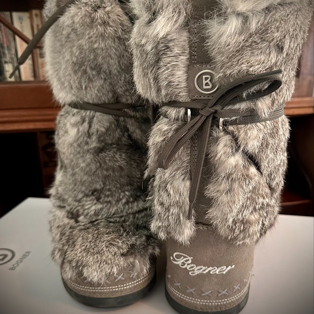 BOGNER Women Moon Snow Boots Size S - PreOwned EXCELLENT condition